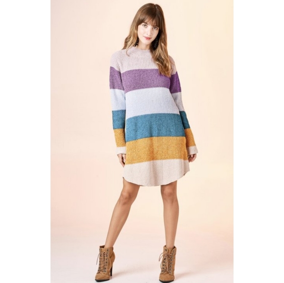 🆕🌿BOHO SWEATER DRESS🌿 - Picture 4 of 12